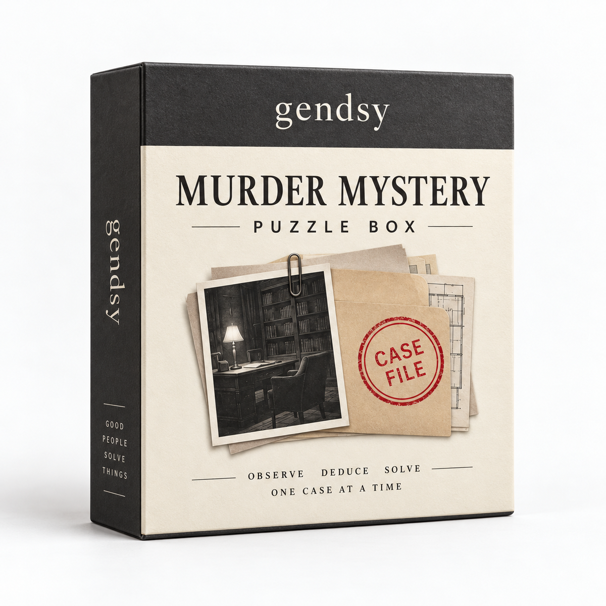 Murder Mystery Puzzle Box