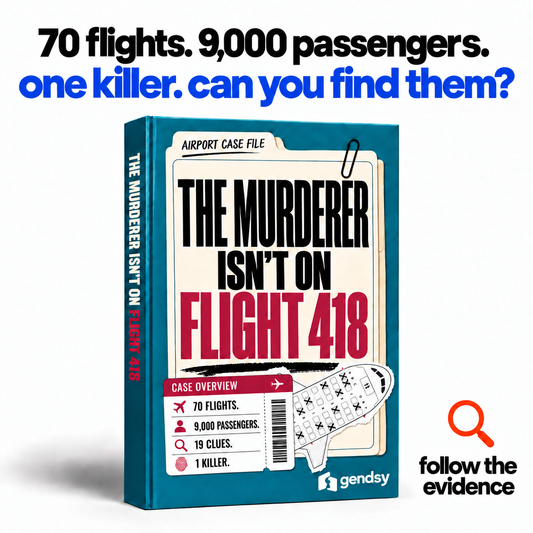 Gendsy — The Killer Isn’t on Flight 418, Volume 1